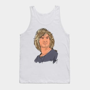 Watercolor Patrick Swayze Tank Top